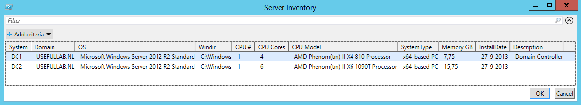 MachineInventory-Gridview